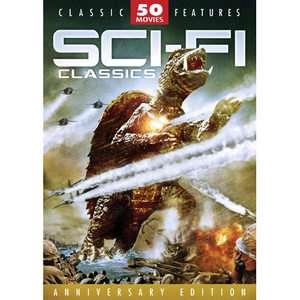 Sci Fi Classics 50 Movie Pack DVD, 2004, 12 Disc Set  