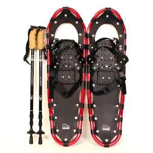  New 2012 MTN Man Woman Kid Youth 29 YP RED Snowshoes with 