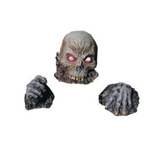 Rubies Costume Haunted Yard Art Skull on Jaws with 2 Hands