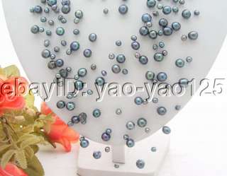 description gems info fresh water cultured pearl black in color good 