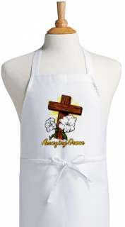 Amazing Grace Christian Kitchen Aprons For Cooking  