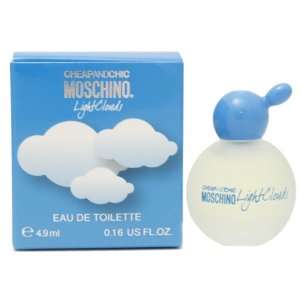 MOSCHINO LIGHT CLOUDS Perfume. EAU DE TOILETTE MINIATURE 0.16 oz / 4.9 