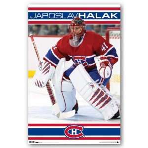  Montreal Canadiens Hockey   Jaroslav Halak 2010 NHL 22x34 