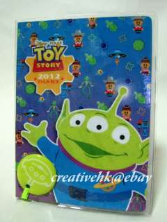 Disney Toy Story Alien Little Green Man 2012 Diary Weekly Schedule 
