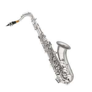   Plated Tenor Saxophone w/ Case and Accessories Musical Instruments
