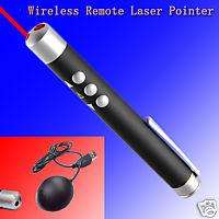 Wireless Presentation Remote Powerpoint Laser Pointer  