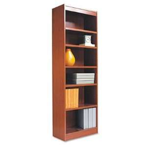  Narrow Profile Bookcase, Wood Veneer, 6 Shelf, 24 x 72 