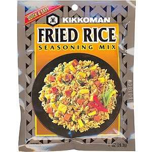Kikkoman Fried Rice Seasoning Mix, 1 ounce Pack (Pack of 10)