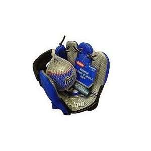   Air Tech Soft Foam Baseball Glove and Ball Set Navy Blue Toys & Games