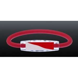  Indonesia Magnetic Negative Ion Flag Wristband Sports 