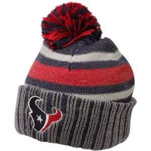  NFL Mens Houston Texans Classics Cuffed Pom Knit Hat 