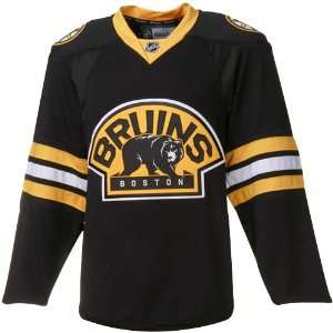  Reebok Boston Bruins Black Authentic NHL Jersey Sports 