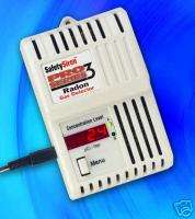 Safety Siren Pro 3 Radon Gas Detector / Monitor  