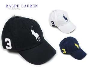 NWT POLO RALPH LAUREN Big Pony Baseball Cap Hat  Box Shipping for 