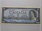 1954 Five Dollar Note Bill Canada CHOICE UNC bc39c