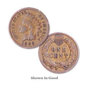 1889 U.S. Indian Head Cent / Penny Coin: Everything Else