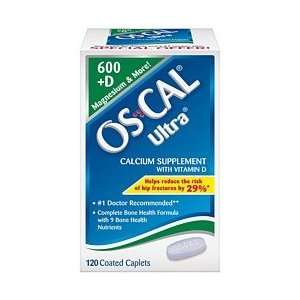  Os Cal Ultra Calcium Supplement Coated Caplets 120 Health 