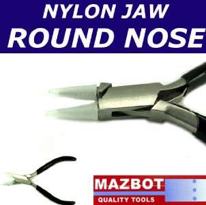 Set of 5 Nylon Jaw Mazbot Beading Jewelry Pliers 4pcs   SET102