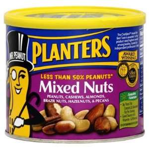 Planters Mixed Nuts, 11.5 oz (Pack of 6)  Grocery 