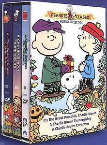 Peanuts   Classic Holiday Collection Gift Set (DVD, 2000, 3 Disc Set 