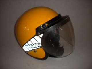Vintage Ski Doo Snowmobile Helmet W/Visor Size M  