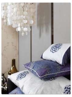 Cotton Bedding Clothwork Fabric Shabby Floral Rose Blue  