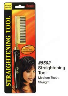 Annie Thermal Straigthening Tool Hot Comb Choose Type  