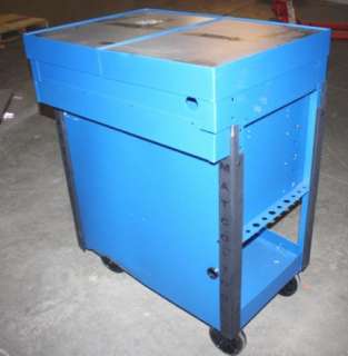 Matco Blue T Style Service Tool Storage Chest Cart Box JSC500  