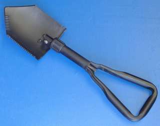 US GI Issue Trifold Entrenching Tool & Carrier  