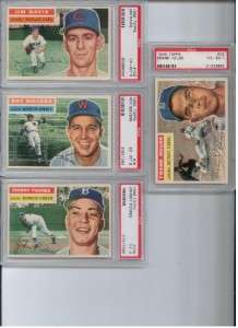 Up for auction is a 1956 Topps Complete Baseball set. Set features 30 