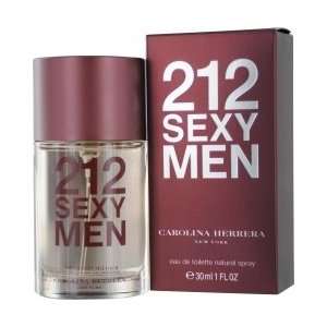  212 SEXY by Carolina Herrera EDT SPRAY 1 OZ Mens Beauty
