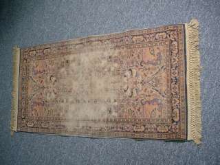   WHITTALL 27X54 Anglo Persian RUG Tree Of Life Carpet RUNNER Carpet