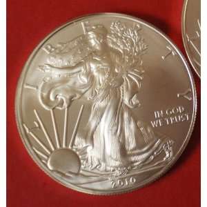    2010 American Silver Eagle Uncirculated Coin 