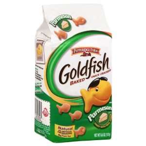  Goldfish Baked Snack Crackers, Parmesan, 6.6 Oz. (Pack of 