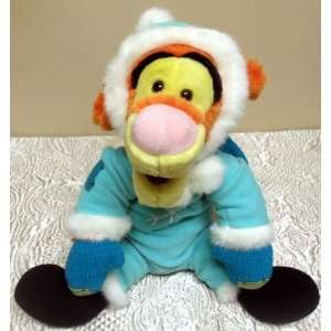   Holiday Winter Wonderland Snowsuit 17 Plush Tigger Doll: Toys & Games