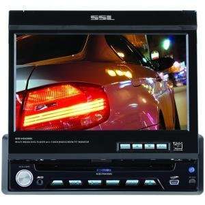  SOUNDSTORM Car 7 LCD Monitor In Dash DVD/CD Player 