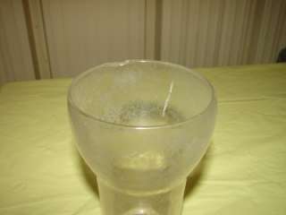 VINTAGE/ANTIQUE OLD COCA COLA CLEAR DRINKING GLASS  