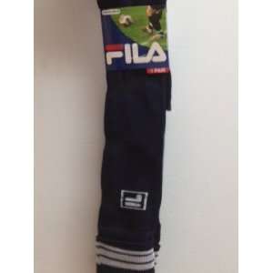  Fila Soccer Socks Navy/gray Size 9 11