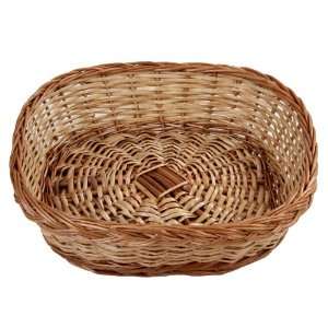  Handcrafted square cane basket   big size 