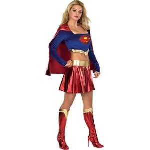   Supergirl Secret Wishes Adult Fancy Dress Costume Small Toys & Games