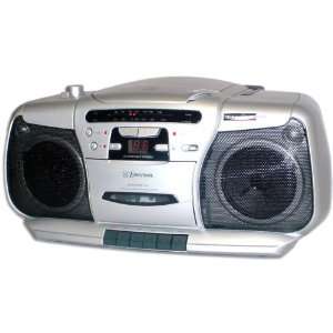  Emerson PD6609 Portable CD Cassette Boombox  Players & Accessories