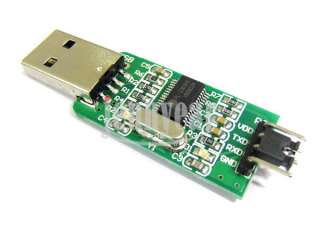 USB to TTL PL2303HX Chip Module Board With LED Indicater Dupont Wire 