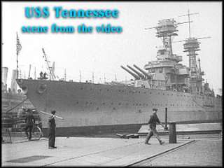 USS Tennessee BB 43 battleship Navy  