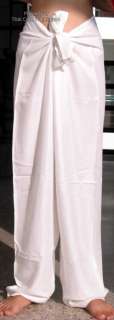 Light Casual Womans YOGA Style White Pants size XL  