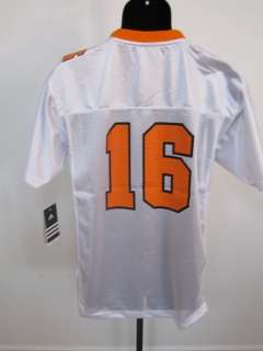 NEW Tennessee Volunteers #16 YOUTH LARGE L 14 16 White Adidas Jersey 