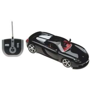  Porsche Carrera GT Black Radio Control Car: Toys & Games