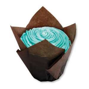   Chocolate Brown Tulip Baking Cups 250 / Pack