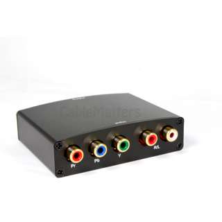 Cable Matters Component + Analog R/L Audio to HDMI Converter  
